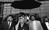 Ясир Арафат. Иран, Тегеран, 1997.