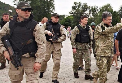 Безопасность Петра Порошенко обеспечивают специалисты зарубежной ЧВК?