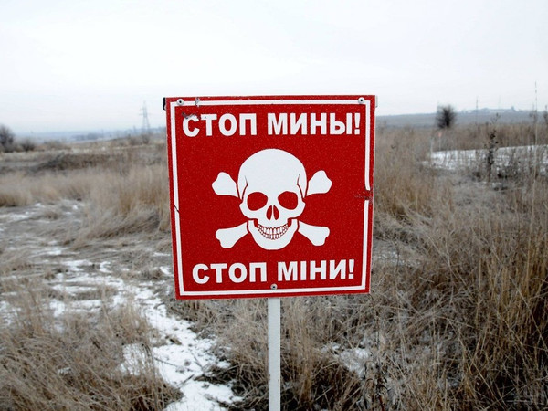 Украина вошла в пятерку стран с наибольшим числом жертв наземных мин