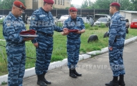 Вручение крапового берета, г. Луганск